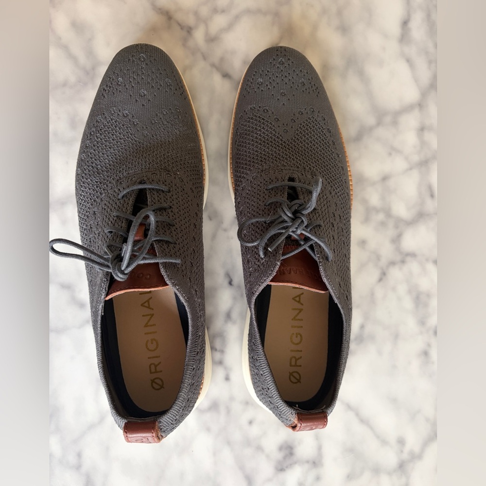 Men’s Cole Haan Original Grand Stitchlite Wingtip Oxford shoes - Picture 2 of 5